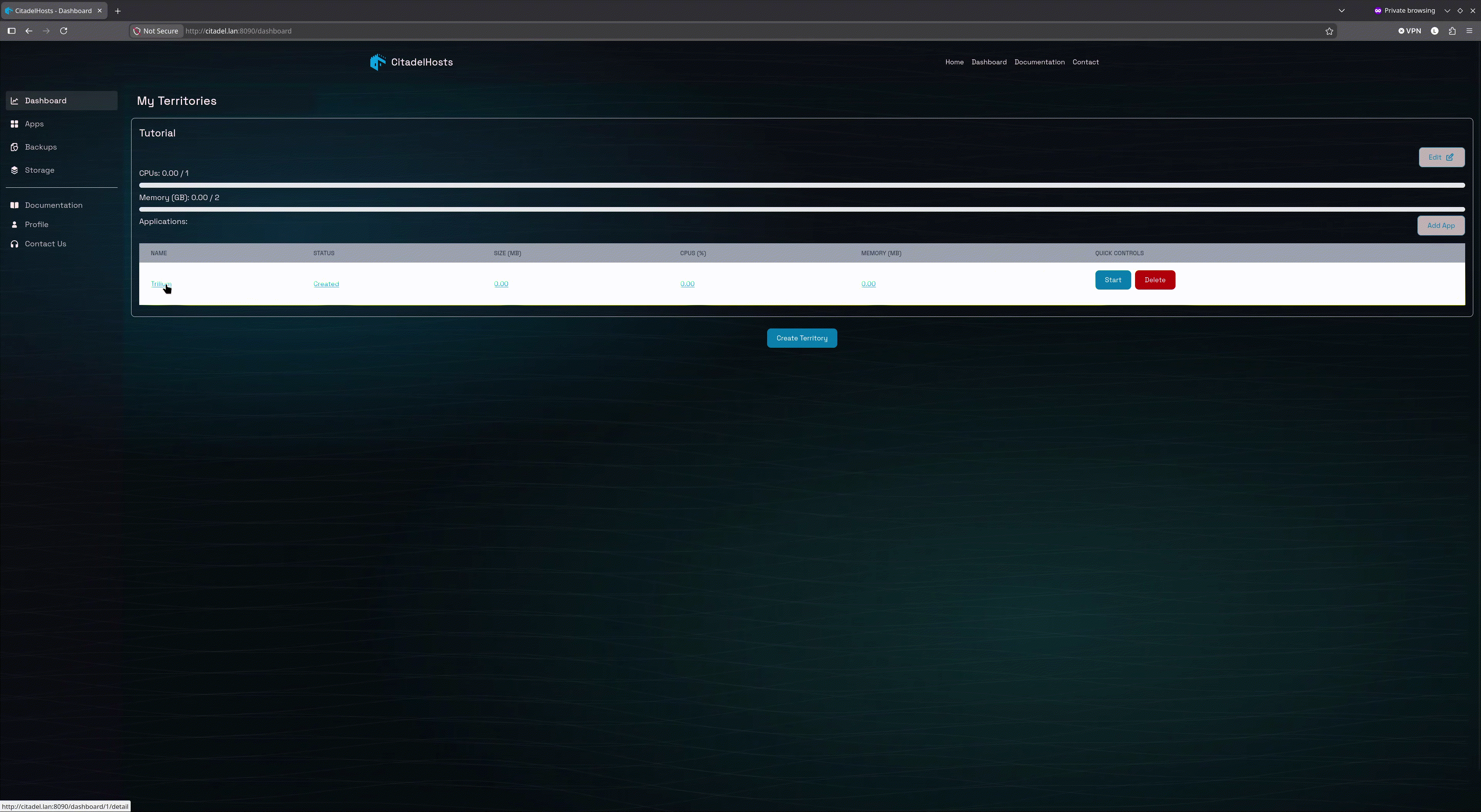 Manage Your New Trilium Instance